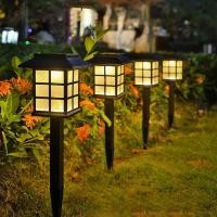 ราคา โคมไฟปักสนาม LED โคมไฟพลังงานแสงอาทิตย์กลางแจ้ง กันน้ำสวนพลังงานแสงอาทิตย์ไฟบ้านกันน้ำ Park สนามหญ้าภูมิทัศน์ไฟ (23165791244)
