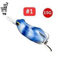 ราคา 11g 15gLURESกบซิลิโคนไบโอนิคล่อปลา เหยื่อล่อตะขอคู่ตกปลาหาปลาดำG2618 (22397147824)