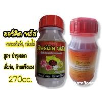 ราคา ปุ๋ยน้ำ ปุ๋ยกล้วยไม้ ออร์คิดพลัส ไม้ดอก ไม้ประดับ ผัก ผลไม้ มี2สูตร สูตรเร่งต้น สูตรเร่งดอก (23262815527)