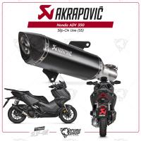 ราคา ท่อไอเสีย Akrapovic Slip on Black New Shape 1รู for Honda ADV 350 (22098971731)