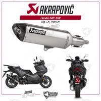 ราคา ท่อ Akrapovic Slip on Titanium 2รู For Honda ADV 350 FuriiShop (22098883963)