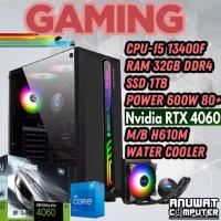 ราคา คอมพิวเตอร์เล่นเกมส์ Intel Core I5 13400F RAM 32GB RTX 4060 GEN13 (19363855627)