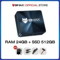 ราคา NEW 2025 BMAX B9 Plus Mini PC มินิ พีซี Windows11 CPU GEN12 Intel Core i5 1250P Iris Xe Graphic RAM 24GB DDR5 SSD 512GB NVMe รับประกัน 1 ปีในไทย (19198970655)