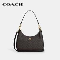 ราคา COACH กระเป๋าสะพายไหล่ผู้หญิงรุ่น Teri Hobo Bag In Signature Canvas CV940 IMXAQ สีน้ำตาล (24118039398)