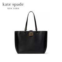 ราคา Kate Spade New York กระเป๋าโท้ท กระเป๋าทรงสี่เหลี่ยมรุ่น Katy Large Work Tote K8973 001 สีดำ (24344927704)