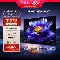 ราคา NEW 2025 TCL ทีวี 55 นิ้ว 4K UHD Google TV รุ่น 55V6C HVA Panel ระบบปฏิบัติการ Google Dynamic Color Enhancement AIPQ MEMC 60 Hz WIFI Dolby Audio HDR 10 2 0 CH 20W Audio ผ่อน 0 นาน 10 เดือน (2397741627