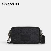 ราคา COACH กระเป๋าสะพายข้างผู้ชายรุ่น Wyatt Crossbody Bag In Signature Canvas CW365 QBMI5 สีดำ (24117826500)
