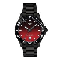 ราคา Tissot Seastar 1000 Quartz 40mm ทิสโซต์ ซีสตาร์ 1000 40มม สีแดงไล่ระดับ ดำ T1204103342100 นาฬิกาผู้ชายผู้หญิง (24280396582)