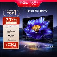 ราคา NEW 2025 TCL ทีวี 43 นิ้ว 4K UHD Google TV รุ่น 43V6C HVA Panel ระบบปฏิบัติการ Google Dynamic Color Enhancement AIPQ MEMC 60 Hz WIFI Dolby Audio HDR 10 2 0 CH 20W Audio ผ่อน 0 นาน 10 เดือน (2397742442