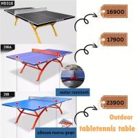 ราคา โต๊ะปิงปองกลางแจ้ง outdoor table tennis table กันน้ำได้ ยี่ห้อ Double Fish สินค้าพรีออร์เดอร์ โปรดติดต่อก่อนทำการสั่งซื้อ (22067396147)