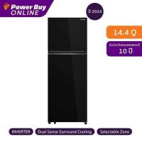 ราคา HITACHI Grand Carbon Line ตู้เย็น 2 ประตู 14 4 คิว Inverter สีดำ รุ่น HRTN6443SGBKTH (23042858708)