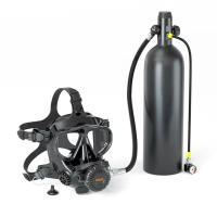 ราคา Scuba Diving Mask Snorkeling Full Face Scuba Diving Equipment Snorkel Swimming Masks Oxygen Cylinder Snorkeling Set (22558562248)