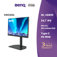 ราคา BenQ SW242Q 24นิ้ว 2K IPS AdobeRGB 90W USB C Photographer Monitor จอแต่งภาพ (22254540249)