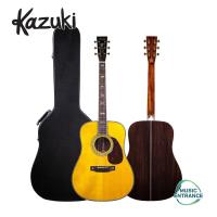ราคา Kazuki Heritage Collection KD 41 Histrolic Inspried กีตาร์โปร่ง Kazuki All Solid KD41 ฟรี Hardcase (23666957926)