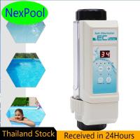 ราคา Large Thailand Stock NexPool EC8 EC12 EC16 EC20 Saltwater Salt Chlorine 16g h Swimming Pool Saltwater Chlorine Generator Electrolysis Salt Chlorinator for Pool Hot Tub Spa (23338732550)