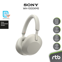 ราคา Sony WH 1000XM5 หูฟังครอบหูไร้สาย Wireless Noise Cancelling Headphones หูฟังตัดเสียงรบกวน (14961082645)