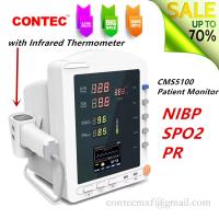 ราคา CONTEC CMS5100 New Patient Monitor ICU Vital Signs NIBP SPO2 PR with Infrared TEMP (10649178659)