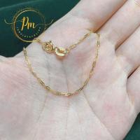 ราคา สร้อยคอทองแท้ ตะขอก้ามปู ทองคำแท้ 18k Italy 750 ลายกุชชีใหญ่ มีใบรับประกันจากทางร้าน PM (23703442578)