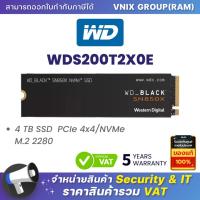ราคา WD WDS400T2X0E WD SSD BLACK SN850X 4TB M 2 NVMe Gen4 READ 7300 WRITE 6600 5Y By Vnix Group (23792083353)