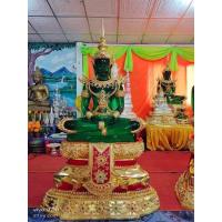ราคา พระประธาน พระแก้วมรกต หน้าตัก 30 นิ้ว สูง 185 ซม ฐานกว้าง40 นิ้วครับ สวยงามมาก เหมาะสำหรับถวายพระประธาน ทำบุญ ในครอบครัว (19579422351)