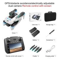 ราคา 2025 โดรนระดับ DJI ใหม่ โดรนที่อัปเกรด รีโมทคอนโทรลหน้าจอขนาดใหญ่ การถ่ายโอนกราฟดิจิตอล กล้อง ESCPAIR ระบบป้องกันภาพสั่นไหวแบบอิเล็กทรอนิกส์ EIS โดรนกล้อง GPS (24301257582)