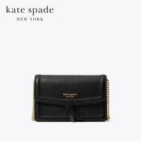 ราคา Kate Spade New York กระเป๋าสะพายข้างรุ่น Knott Flap Crossbody K6830 001 สีดำ (23452517324)