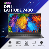 ราคา Laptop Dell Latitude 7400 มีแบต หน้าจอ 14 i5 GEN 8 Notebook โน๊ตบุ๊คมือสอง Used Laptop (17838291662)