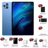 ราคา แท็บเล็ต รองรับซิม wifi 2025 5G แท็บเล็ต 10 1นิ้ว Android 13 0 16GB RAM 1TB ROM DualSIM tablet (24071356433)