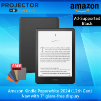 ราคา Amazon Kindle Paperwhite 2024 12th Gen New with 7 glare free display weeks of battery life adjustable warm light and waterproof 16GB Ads Supported Hot Promotion Free Standing Origami Case (23278626662