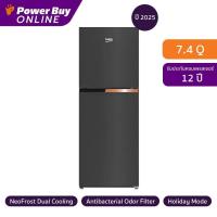 ราคา BEKO ตู้เย็น 2 ประตู 7 4 คิว สีดำ รุ่น RDNT231I50K (24348378562)