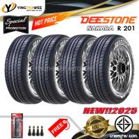 ราคา 185 65R14 DEESTONE รุ่น R201 4 เส้น ผลิตปี 2025 แถมจุ๊บลมยางแท้ 4 ตัว เกจวัดลมยาง 1 ตัว ยางรถยนต์ ยางขอบ14 (365552086)