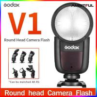 ราคา Godox V1 Speedlight TTL HSS 1 8000s Li ion Battery Speedlite Flash for Canon Sony Nikon Fuji (9406726344)