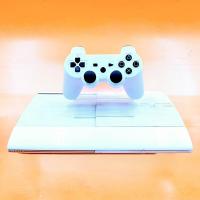 ราคา Playstation3 SuperSlim 500GB สีขาวมุก เกมเต็มเครื่องเย อะมาก ๆ (24394586930)