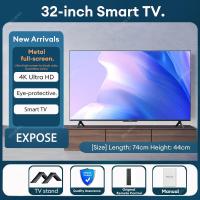 ราคา ทีวี 32ราคาถูกๆ ทีวี 43 นิ้ว ถูกๆ TV โทรทัศน์ สมาร์ททีวี LED Wifi UHD Android 12 0 ราคาถูกทีวี จอแบนสามารถรับชม YouTube Internet ได้โดยตรง (23980120194)