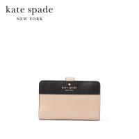 ราคา Kate Spade New York กระเป๋าสตางค์รุ่น Madison Medium Bifold Wallet KC511 200 สีครีม (24163502371)