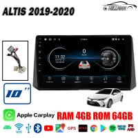 ราคา HO จอแอนดรอย 10 นิ้ว ALTIS 2019 2020จอแอนดรอย จอ android ติดรถยนต์ GPS WIFI BLUETOOTH 4G 360 ดู Netflix Youtub ได้ Android (22099154787)