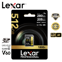 ราคา Lexar 512GB SDXC Professional 1800x (23804575876)