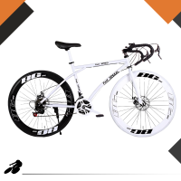 ราคา จักรยาน จักรยานเสือภูเขา มีเกียร์ 24 Speed จักรยานฟิกเกียร์ เสือหมอบ ขนาดเฟรม 49 cm ล้อ 26 นิ้ว ขอบ 60 มิล เฟรมเหล็ก ขนาดยาง700x23c (23011388456)