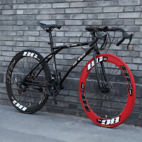 ราคา จักรยานฟิกเกียร์ เสือหมอบ ขนาดเฟรม 49 cm ล้อ 26 นิ้ว ขอบ 60 มิล เฟรมเหล็ก ขนาดยาง 700x23c ประกอบฟรี จักรยานเสือภูเขา มีเกียร์ 24 Speed (23410281560)