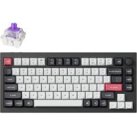 ราคา Keychron Q1 HE QMK 2 4 GHz Bluetooth WiredWireless Custom Mechanical Keyboard 75 Layout Hot Swappable Programmable RGB Backlit Gateron for Mac Windows (22682444711)