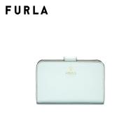 ราคา FURLA กระเป๋าสตางค์ผู้หญิง รุ่น FURLA CAMELIA M COMPACT WALLET สี LAGUNA (22127936663)