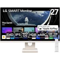 ราคา LG MyView Smart Monitor 27 27U511SA W 32 32SR50F W Full HD 1080P IPS Panel Built in Speakers Wifi Bluetooth Connectivity webOS Smart TV Apps with Remote Control White (21407303148)