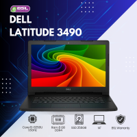 ราคา Notebook Premium Dell Latitude 3490 โน๊ตบุ๊คมือสอง แล็ปท็อปมือสอง USED Laptop (23792450723)