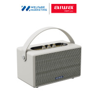 ราคา ผ่อน 0 AIWA Retro Elite Plus Bluetooth Speaker ลำโพงบลูทูธพกพา SUPER BASS (23535666151)