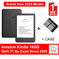 ราคา Amazon Kindle 2024 Release Gen 11 13 Month Warranty 16 GB USA Version Ebook Reader Fast Ship in 1 Day from Bangkok Touchscreen Wi Fi Current Model Sold on Amazon Optional Case (23126105427)