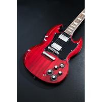 ราคา กีตาร์ไฟฟ้าทรงSGขอบบางแบบต้นฉบับจากMcLorenceงานและSpecระดับพรีเมี่ยมเสียงดีมาก (23136230588)