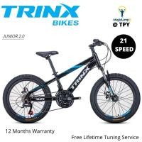 ราคา Ten year warranty inventory Ready Stock Free Installation 20 Inch Trinx Jur 2 0 Mountain Bike 21 Speed Front Suspension 8 9 10 11 12 years old bike (24482333115)