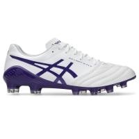 ราคา ASICS 1101A047 104 DS LIGHT X FLY 5 MEN CPS ผู้ชาย รองเท้าฟุตบอล ของแท้ WHITE GENTRY PURPLE (23859887807)