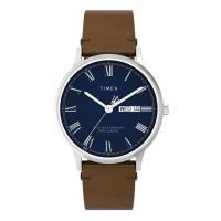 ราคา TIMEX TW2W14900 Waterbury นาฬิกาข้อมือผู้ชาย สายหนัง สีน้ำตาล หน้าปัด 40 มม (21064869272)