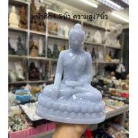 ราคา แกะสลักพระพุทธรูปปางมารวิชัย หินพม่า หน้าตัก 5 นิ้ว ความสูง 7 นิ้ว (23042576417)
